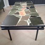 Vintage Natuurstenen Tafel, Huis en Inrichting, Tafels | Salontafels, Ophalen, 100 tot 150 cm, Vintage, 50 tot 100 cm