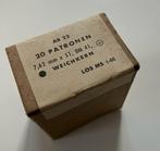 Kogel doosje 7,62 m/m x51 (leeg), Verzamelen, Militaria | Tweede Wereldoorlog, Nederland, Ophalen of Verzenden, Landmacht