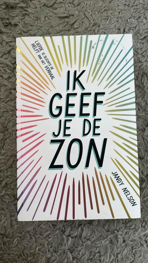 Jandy Nelson - Ik geef je de zon, Boeken, Kinderboeken | Jeugd | 13 jaar en ouder, Zo goed als nieuw, Ophalen of Verzenden