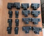 Steigerbuiskoppelingen zwart vierkant voor 25 mm buis, Ophalen of Verzenden, Nieuw, Overige typen, Minder dan 2 meter