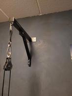 Lat pulley wand montage, Sport en Fitness, Fitnessmaterialen, Ophalen, Zo goed als nieuw, Rug, Overige typen