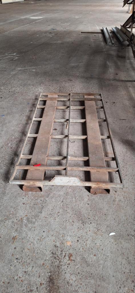 Heftruck plateau/platform - 90x190, Doe-het-zelf en Verbouw, Gereedschap | Machine-onderdelen en Toebehoren, Gebruikt, Ophalen