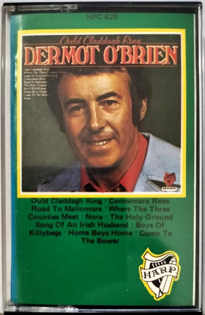 Dermot O'Brien - Ould Claddagh Ring - Cassette - 1980, Ophalen, Zo goed als nieuw, 1 bandje, Voorbespeeld