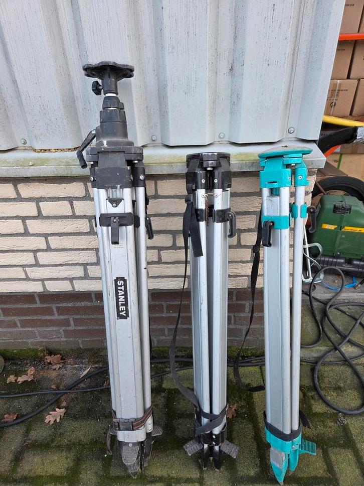 Laser  waterpasinstrument lijnlaser statieven - div. items, Tuin en Terras, Droogmolens en Wasrekken, Gebruikt, Overige typen