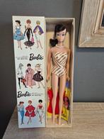 Vintage Barbie swirl brunette met doos uit 1963., Verzamelen, Poppen, Verzenden, Gebruikt, Pop