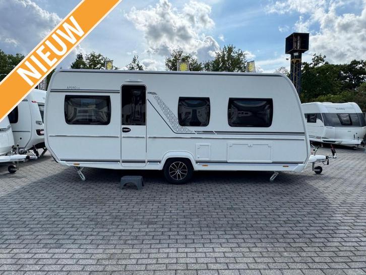 Fendt Apero 515 SG ACTIEPRIJS!!, Caravans en Kamperen, Caravans, Bedrijf, tot en met 4, 1250 - 1500 kg, Rondzit, Fendt, 2 aparte bedden