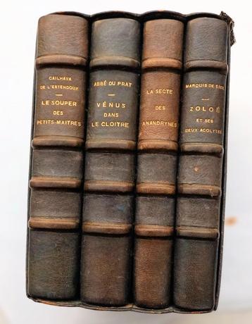[Reliure] Le Coffret de Bibliophile o.a. Marquis De Sade beschikbaar voor biedingen