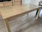 Massief eiken eettafel 180x90, Huis en Inrichting, Tafels | Eettafels, Ophalen, 50 tot 100 cm, Zo goed als nieuw, 150 tot 200 cm