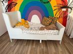 Ikea BUSUNGE Meegroeibed wit 80x200 cm met matras, Ophalen, Gebruikt, 70 tot 85 cm, Matras