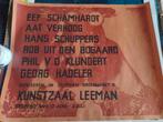 Expositie in Zutphen . Kunstzaal Leeman, Verzamelen, Posters, Ophalen of Verzenden, Gebruikt, A1 t/m A3, Rechthoekig Liggend