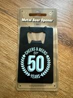 Bier opener 50 jaar nieuw, Ophalen of Verzenden, Zo goed als nieuw, Flesopener, Overige merken