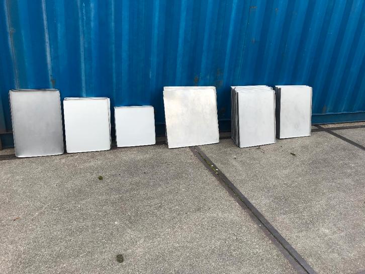 Aluminium professionele bakplaten / Oliebollen presentatie, Witgoed en Apparatuur, Grillplaten, Ophalen of Verzenden