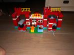 Duplo brandweerkazerne 10593, Kinderen en Baby's, Speelgoed | Duplo en Lego, Ophalen of Verzenden, Gebruikt, Complete set, Duplo
