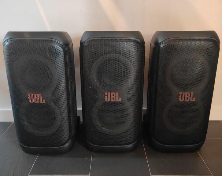 JBL speakers te huur - huren - verhuur - party box 310 / 320, Audio, Tv en Foto, Luidsprekers, 120 watt of meer, JBL, Ophalen