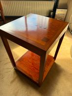 Schuitema bijzettafel ascot, Ophalen, Rechthoekig, Hout, Minder dan 55 cm