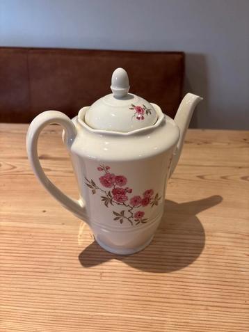 Mosa Maastricht Theepot Koffiepot Bloemmotief beschikbaar voor biedingen