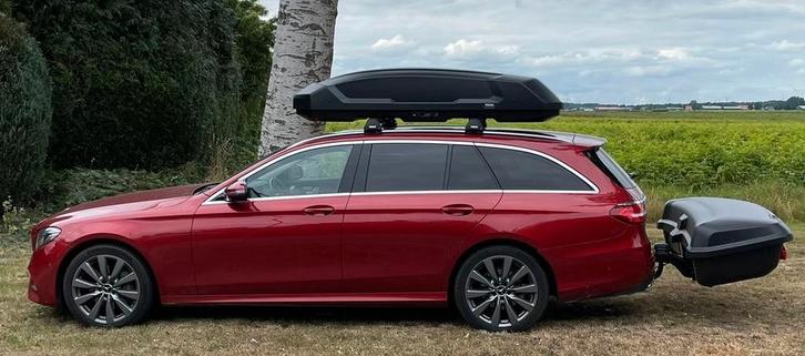 Te huur: Thule Force 3 XL Dakkoffer & arcos L trekhaakkoffer, Auto diversen, Dakkoffers, Zo goed als nieuw, Ophalen