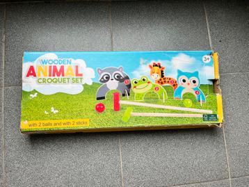 Kinder croquet set beschikbaar voor biedingen