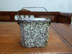 Antieke emaille lunchbox, Antiek en Kunst, Ophalen of Verzenden
