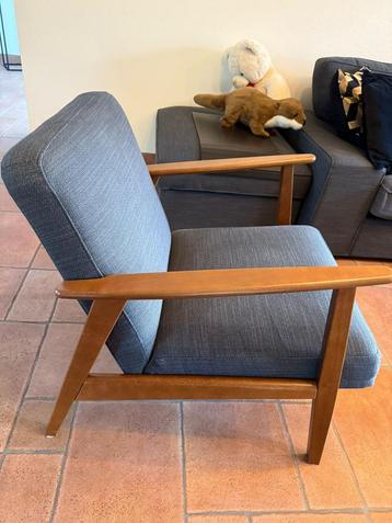 Ikea Ekenaset Stoel - Donkergrijs beschikbaar voor biedingen