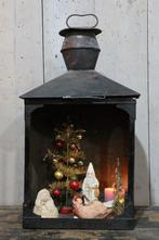 Grote rustieke oude kaarsen lantaarn, Ophalen of Verzenden