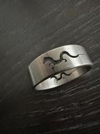 Mooie nieuwe RVS ring. Maat 22,5, 20 of groter, IJzer of Staal, Ophalen of Verzenden, Zo goed als nieuw