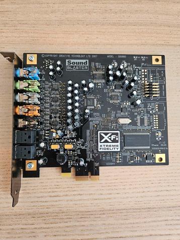 Creative Labs SB0880 PCI Express Sound Blaster X-Fi Titanium beschikbaar voor biedingen