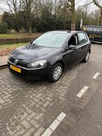 Volkswagen Golf 1.6 75KW 2009 Zwart NW Apk 27Airco Cruise.., Auto's, Voorwielaandrijving, Euro 5, Stof, 4 cilinders