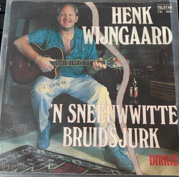 Henk Wijngaard - 'N Sneeuwwitte Bruidsjurk' (Telstar Single) beschikbaar voor biedingen
