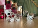 Set van 3 glazen zwanen – elegante decoratie, Ophalen of Verzenden