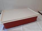 Tupperware jaren 70 doos organizer oranje *eureka*, Ophalen of Verzenden, Huis en Inrichting