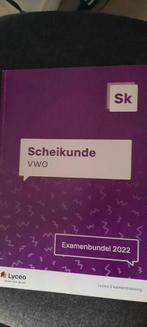 Examenbundel VWO Scheikunde 2022, Boeken, Lyceo, Ophalen of Verzenden, Beta, WO