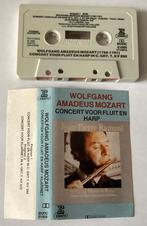 Mozart Concert voor Fluit en Harp Rampal MC, Cd's en Dvd's, Cassettebandjes, Gebruikt, Klassiek, 1 bandje, Ophalen of Verzenden