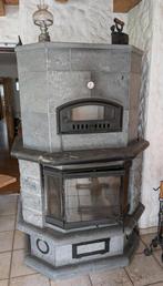 Zware 2 ton speksteen kachel met oven, Ophalen, Zo goed als nieuw, Hout, Houtkachel