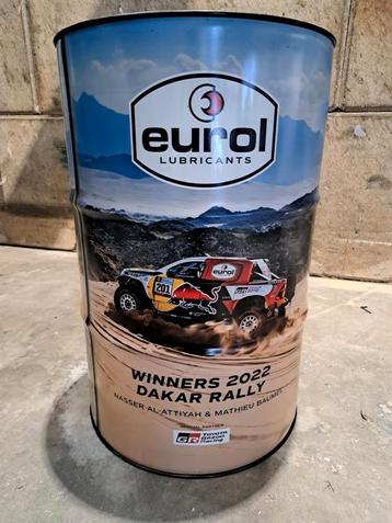 Dakar winnaar 2022 Eurol Oil Toyota limited edition 210 lltr beschikbaar voor biedingen