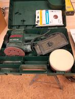 Bosch excenter schuurmachine, Doe-het-zelf en Verbouw, Ophalen, Zo goed als nieuw, Minder dan 600 watt, Vlakschuurmachine