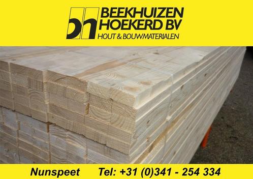 Vuren 22x50mm geëgaliseerd (panlatten), Doe-het-zelf en Verbouw, Hout en Planken, Nieuw, Overige typen, Vuren, 300 cm of meer