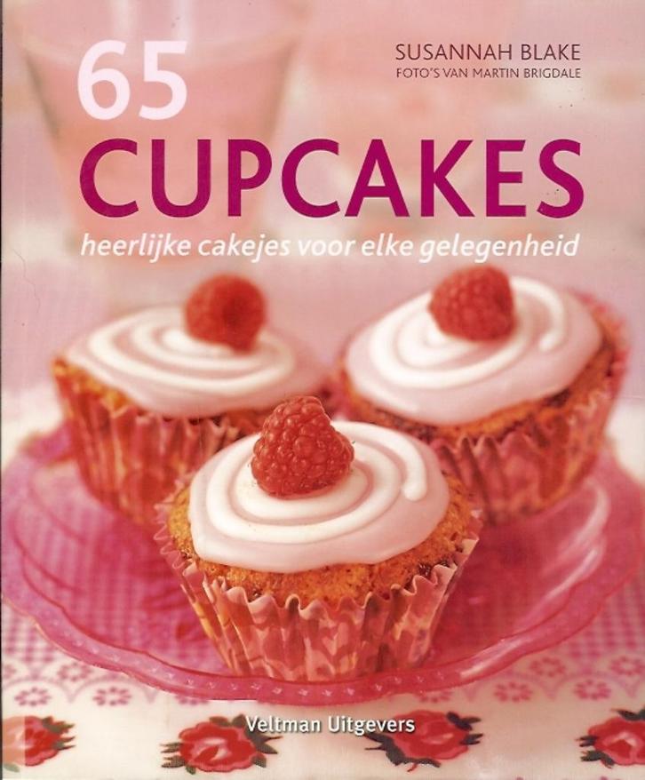 Susannah Blake - 65 Cupcakes, Boeken, Kookboeken, Zo goed als nieuw, Taart, Gebak en Desserts, Ophalen of Verzenden