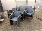 Stapelbare wicker terrasstoelen aluminium terras stoelen, Ophalen of Verzenden, Zo goed als nieuw, Wicker, Stapelbaar