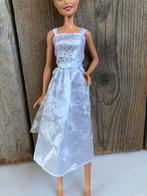 Witte trouwjurk voor Barbie bruid bruiloft, Ophalen of Verzenden, Zo goed als nieuw, Barbie