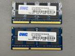 OWC 8GB RAM (1x8GB) SO-DIMM PC8500 1066MHz (set van 2), Computers en Software, RAM geheugen, OWC, 8 GB, DDR3, Ophalen of Verzenden