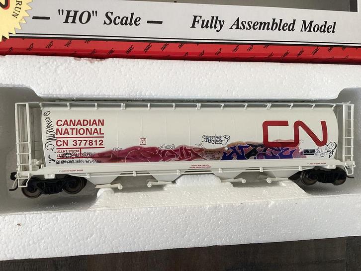 Intermountain USA, CN hopper, limited grafity uitvoering HO, Hobby en Vrije tijd, Modeltreinen | H0, Nieuw, Wagon, Gelijkstroom of Wisselstroom