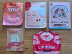 Maskers handen, voeten, gezicht, lippen (nieuw), Ophalen of Verzenden, Nieuw, Verzorging