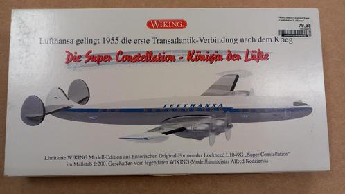 Wiking 099823 Lockheed Super Constellation "Lufthansa", Hobby en Vrije tijd, Modelbouw | Vliegtuigen en Helikopters, Nieuw, Vliegtuig