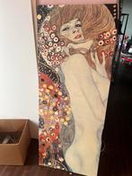 Gustav klimt liggende vrouw canvas ikea, Ophalen