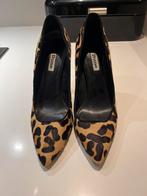 Dune Panter Pumps - Maat 40 - Zo goed als nieuw, Ophalen of Verzenden, Zo goed als nieuw, Bruin, Overige typen