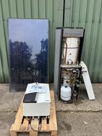 ATAG zonneboiler set 380L + 4 collectoren + HR-ketel, 30 tot 80 cm, Gebruikt, Cv-ketel of Combi-ketel, Minder dan 60 cm
