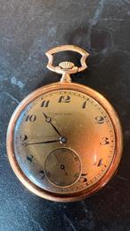 Movado Grand Prix, 1910, 14K massief goud zakhorloge, Overige merken, Zakhorloge, 1900 tot 1930, Ophalen of Verzenden