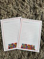Kerst wensenlijstjes - 2 stuks, Diversen, Sinterklaas, Ophalen of Verzenden, Nieuw