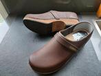 Klompen leder met houten zool, Nieuw, Ophalen of Verzenden, Zie foto, Bruin